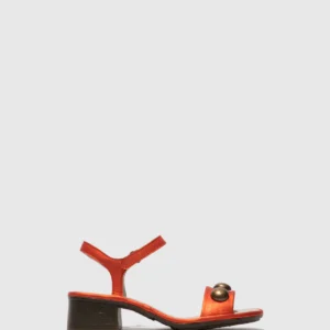 Ankle Strap Sandals EXIE487FLY RED