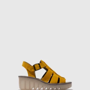 Buckle Sandals BAIC621FLY YELLOW