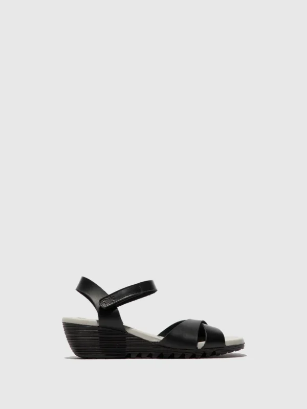 Sling-Back Sandals ORAN445FLY BLACK