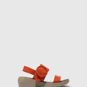 Buckle Sandals BANI739FLY SCARLET