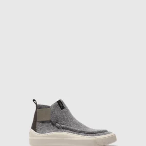 Velcro Trainers SLEV706FLY GREY