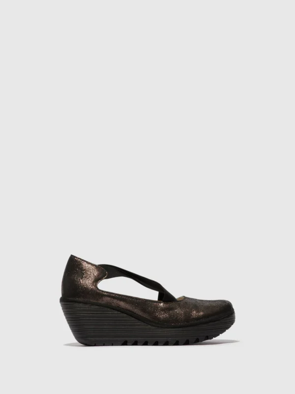 Elasticated Shoes YOLY402FLY GRAPHITE