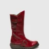 Buckle Boots MES 2 RED