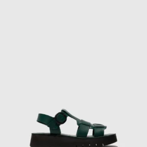 Buckle Sandals SUDY246FLY DK.MOSS