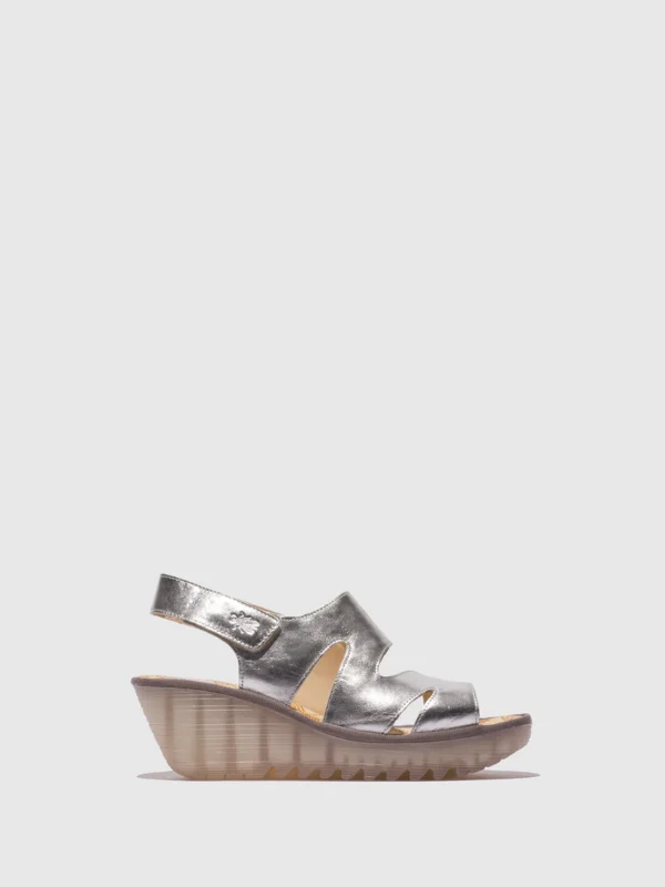 Sling-Back Sandals YAAD604FLY SILVER