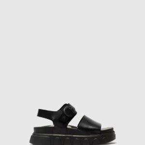 Ankle Strap Sandals CREE947FLY BLACK