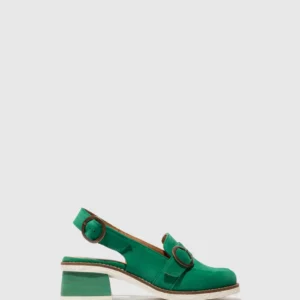 Buckle Shoes CUTH094FLY GREEN