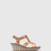 Velcro Sandals YOTU472FLY BLUSH GOLD