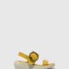 Sling-Back Sandals BANI739FLY MUSTARD