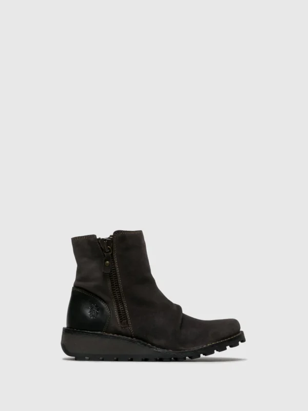 Zip Up Ankle Boots MON944FLY DIESEL