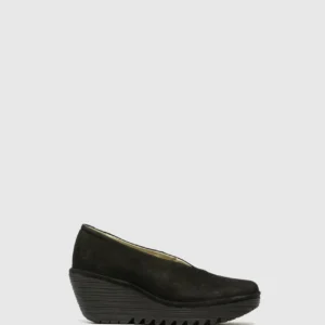 Wedge Shoes YAZ BLACK