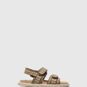 Sling-Back Sandals PAAV228FLY KHAKI/BUMBLEBEE