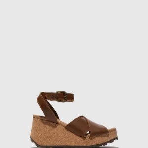 Buckle Sandals DONY440FLY CAMEL
