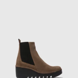 Chelsea Ankle Boots BAGU233FLY OILSUEDE TAUPE