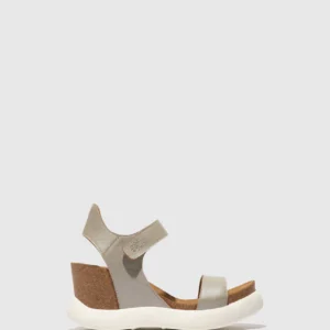 Velcro Sandals GOGO967FLY SILVER