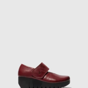 Velcro Shoes VARI188FLY BURGUNDY