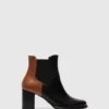 Chelsea Ankle Boots MUXE358FLY BLACK/TAN