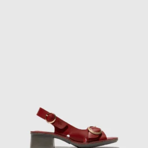Buckle Sandals EDOV237FLY INTENSE RUST