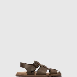 Buckle Sandals MAFY258FLY BROWN