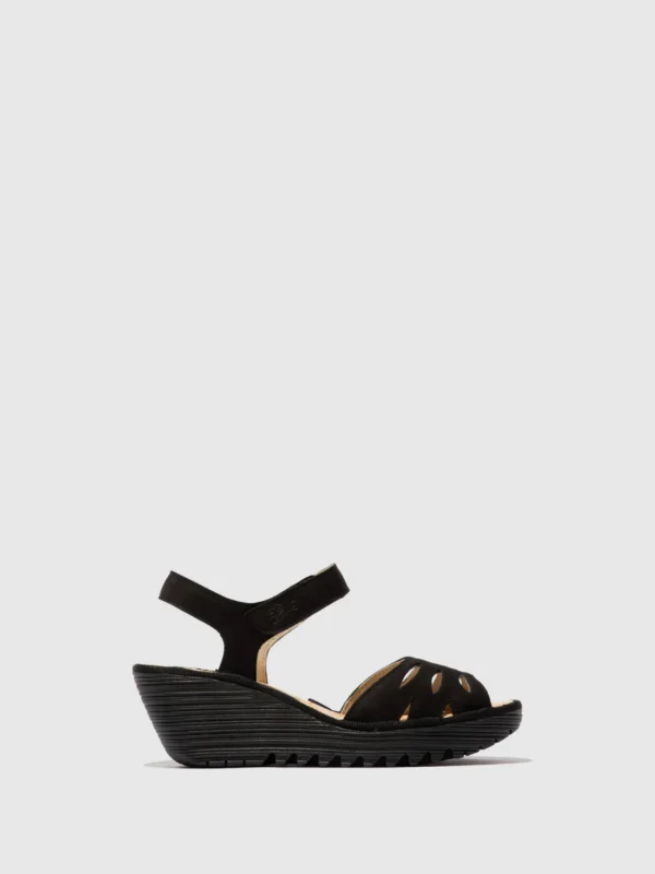 Sling-Back Sandals YAZI479FLY BLACK
