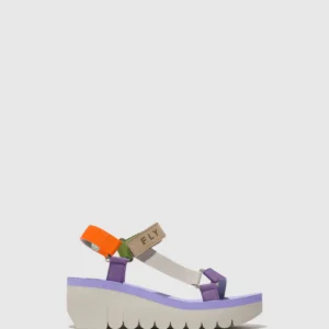 Velcro Sandals YEFA726FLY MULTICOLOR (VIOLA)