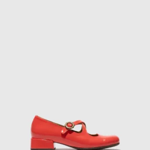 Buckle Shoes CADS460FLY SCARLET