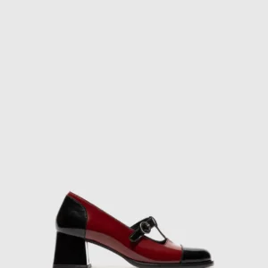 Buckle Shoes SOLF341FLY BLACK/INT.RUST