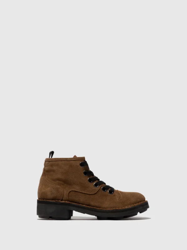 Lace-up Ankle Boots NUXE138FLY ELEPHANT