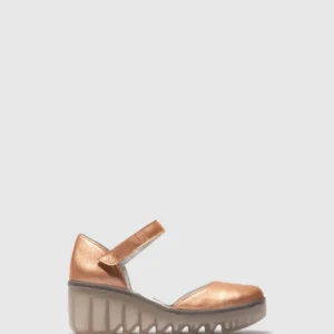 Ankle Strap Sandals BISO305FLY BLUSH GOLD